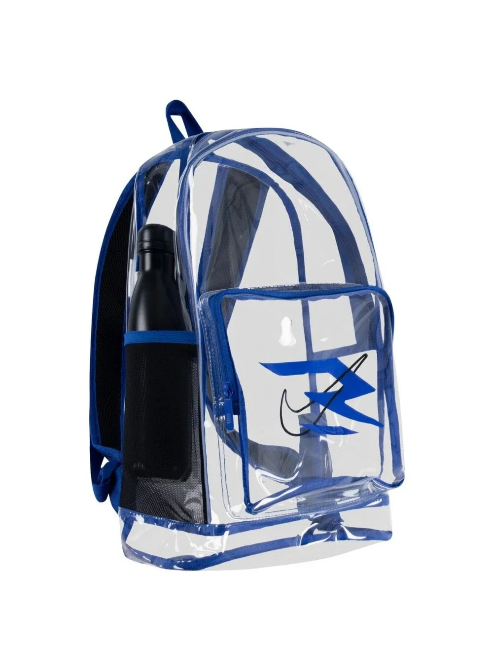 * Nike 3BRAND by Russell Wilson Clear School Collegiate Travel Backpack Blue